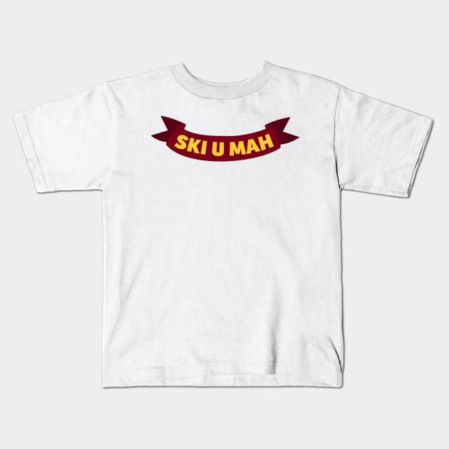 Minnesota Banner Kids T-Shirt by sydneyurban